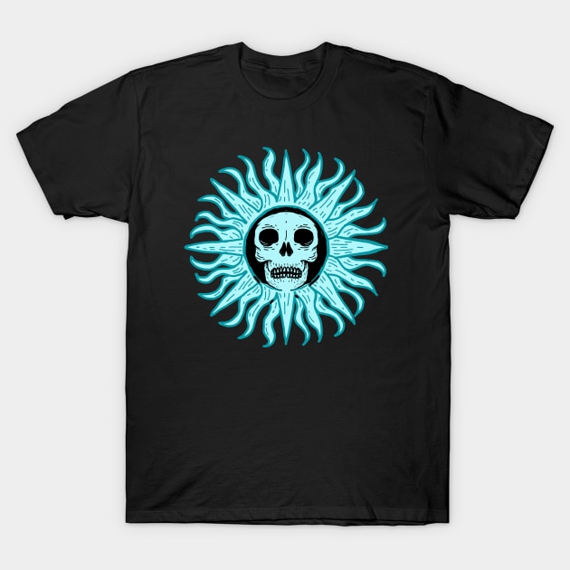 Sunny Skull II T-Shirt by DeathAnarchy